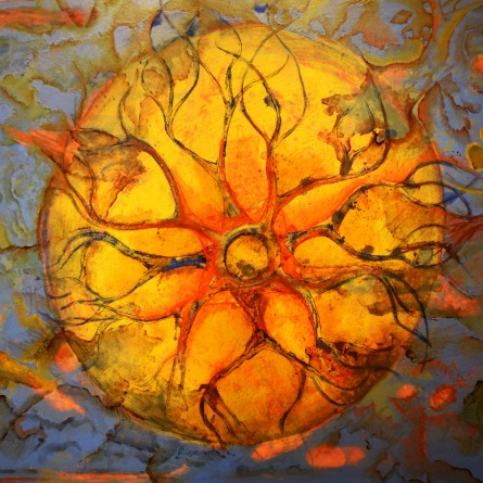 Center panel from Bowerman's triptych