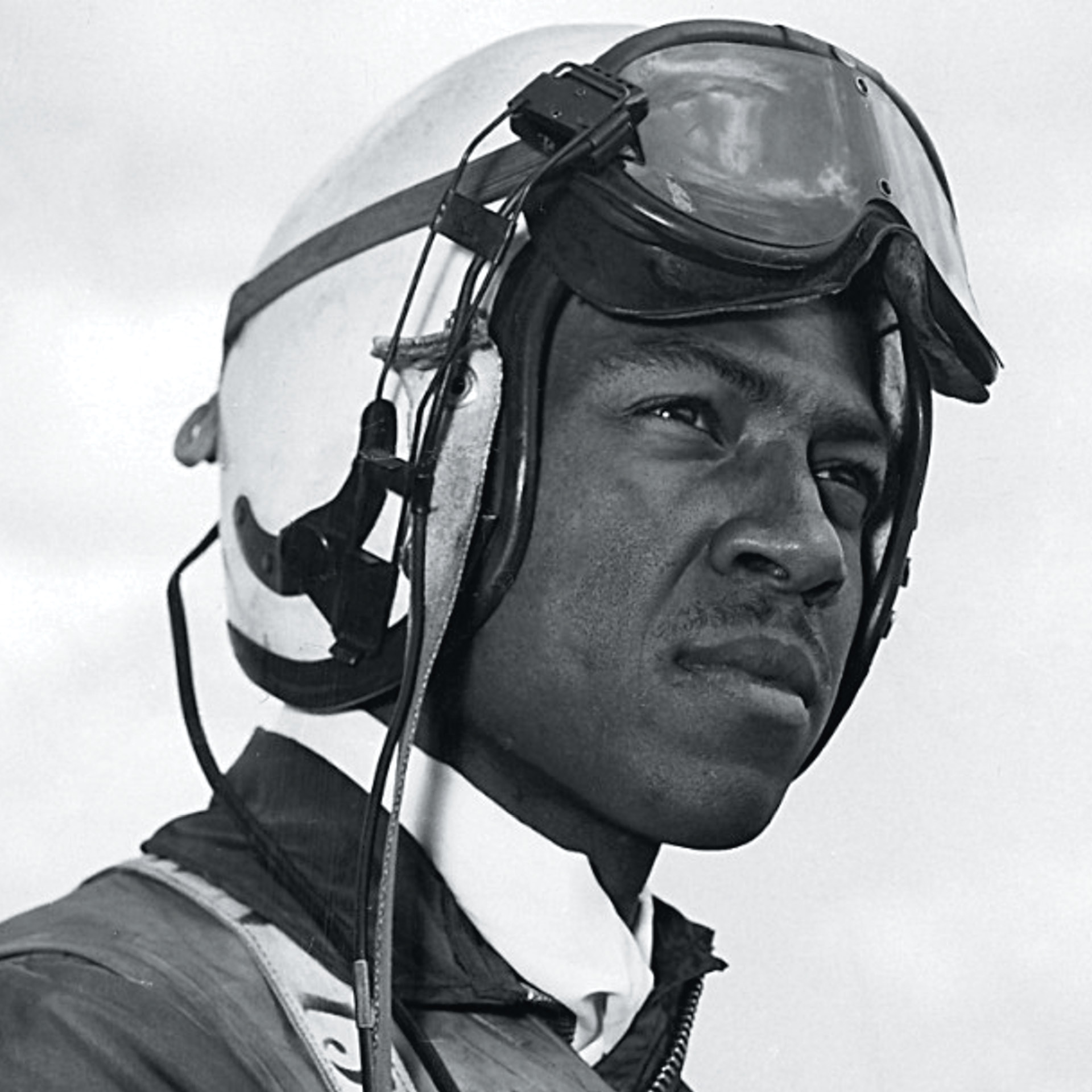 Historic image of pilot Jesse Brown, USN, circa 1950
