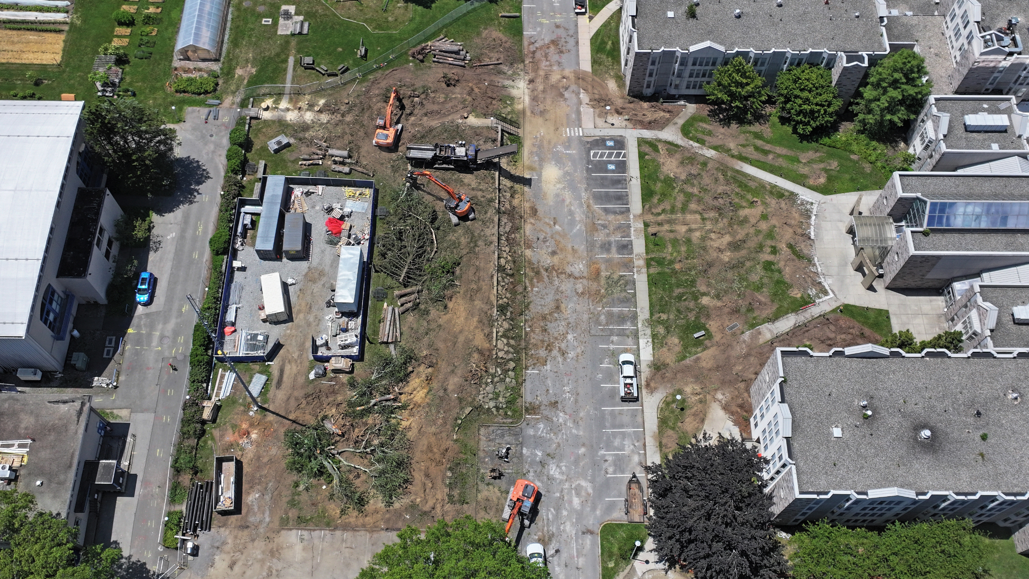 Cro Pedestrian Promenade Aerial View