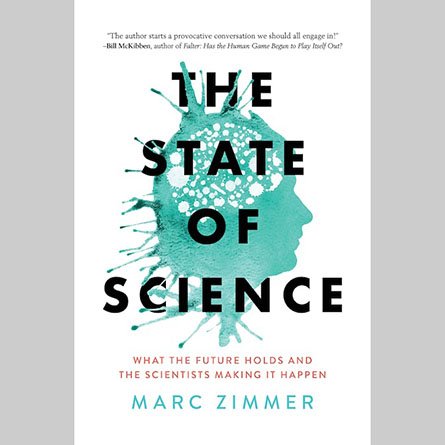 The cover of Professor Marc Zimmer's new book, 