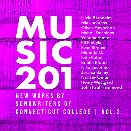 The CD cover of Music 201, Volume 3