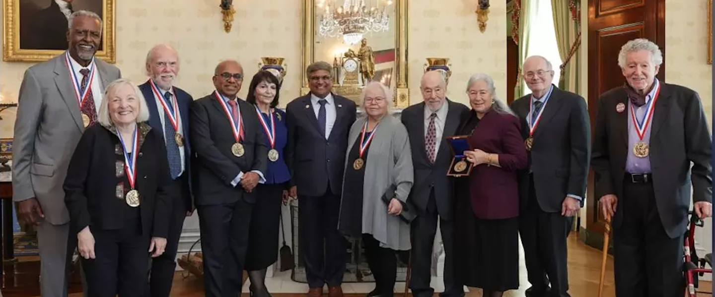 Shelley Taylor and other honorees at the White House