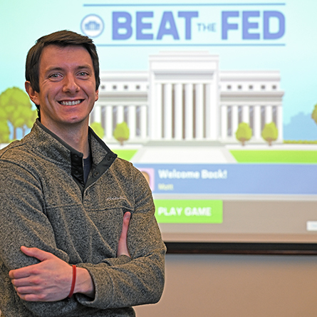 Beat the Fed: Matt Sambor ’22 is making macroeconomics fun