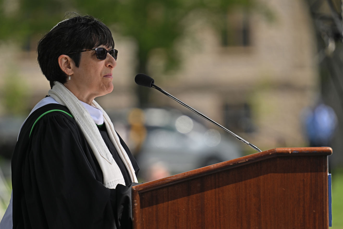Rabbi Susan Schein delivers the closing reflection.