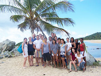Science Leaders in Vieques, Puerto Rico, 2008, where they studied bioluminescence with Professor Zimmer.